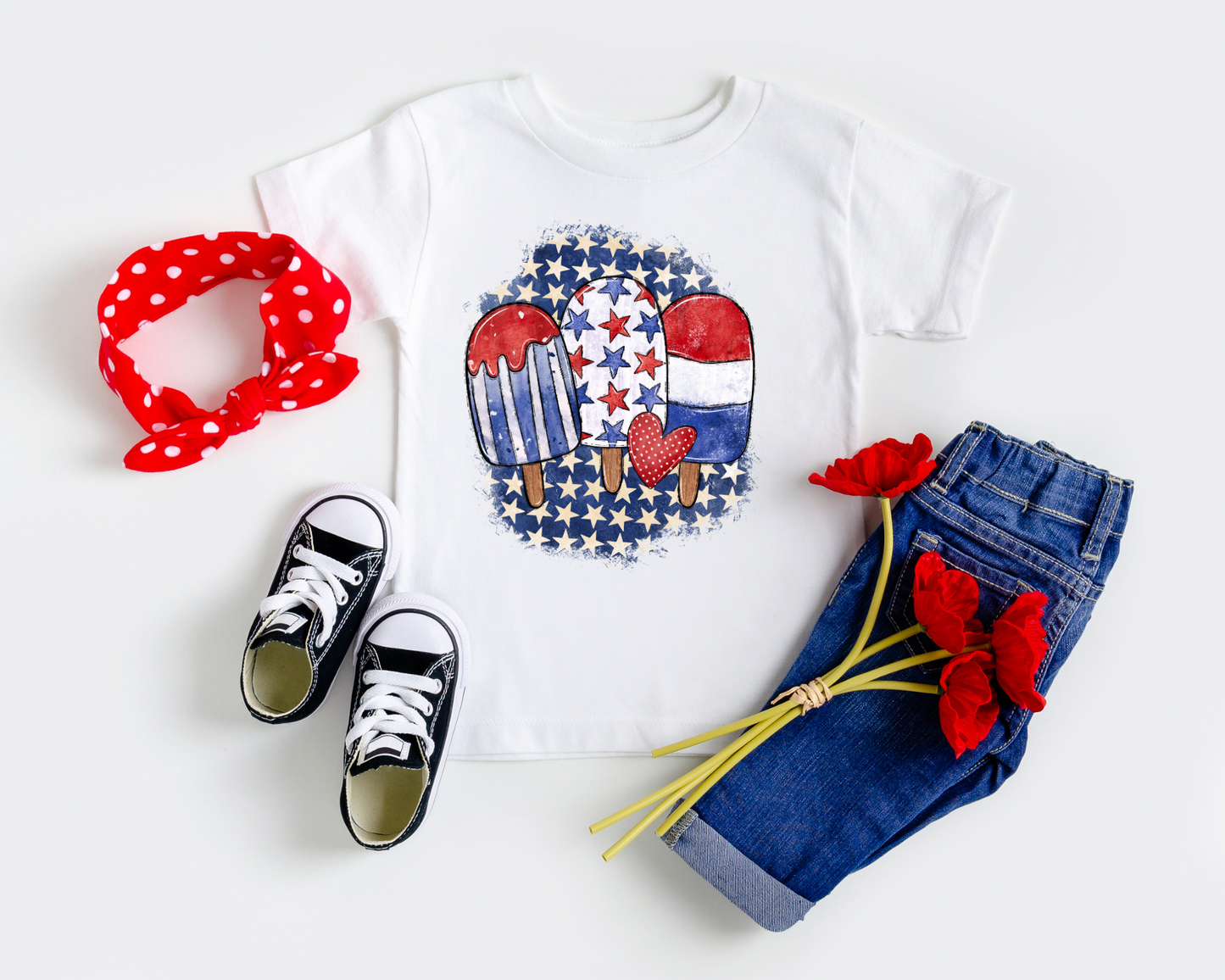 PATRIOTIC POPSICLES - DTF TRANSFER