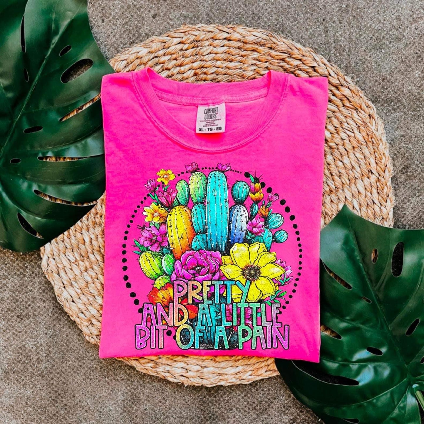 PRETTY AND A BIT OF A PAIN - DTF TRANSFER