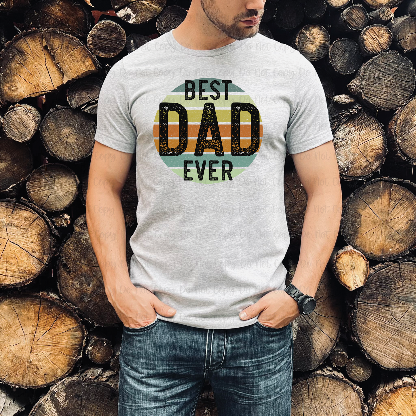 BEST DAD EVER - DTF TRANSFER