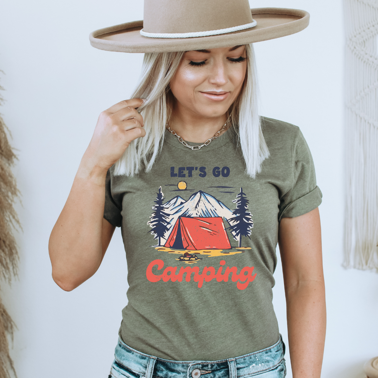 LET'S GO CAMPING - DTF TRANSFER