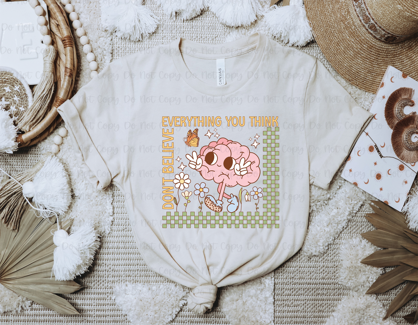 DON'T BELIEVE EVERYTHING YOU THINK *OLLIE & CO. EXCLUSIVE* - DTF TRANSFER