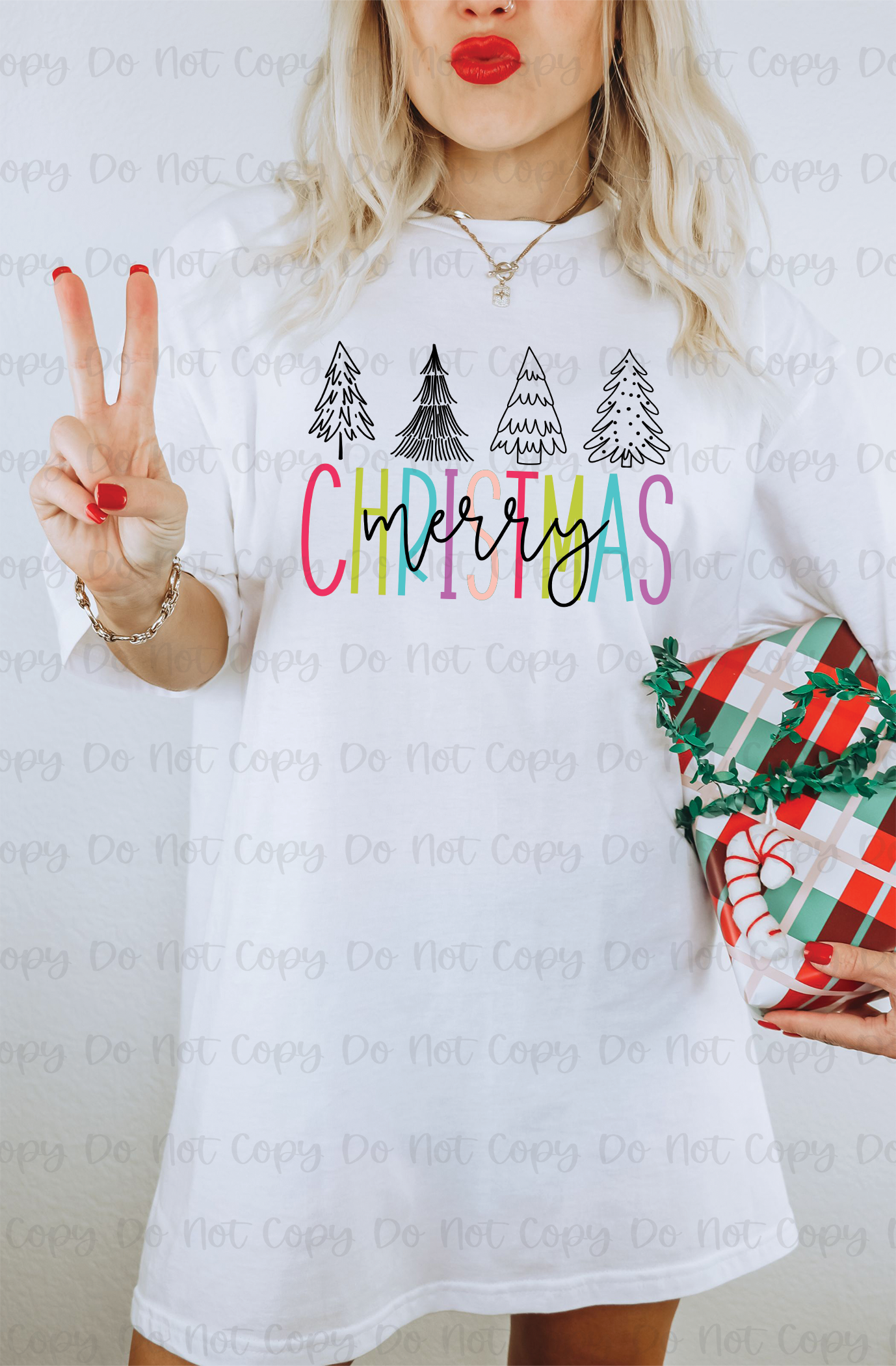 MERRY CHRISTMAS - DTF TRANSFER