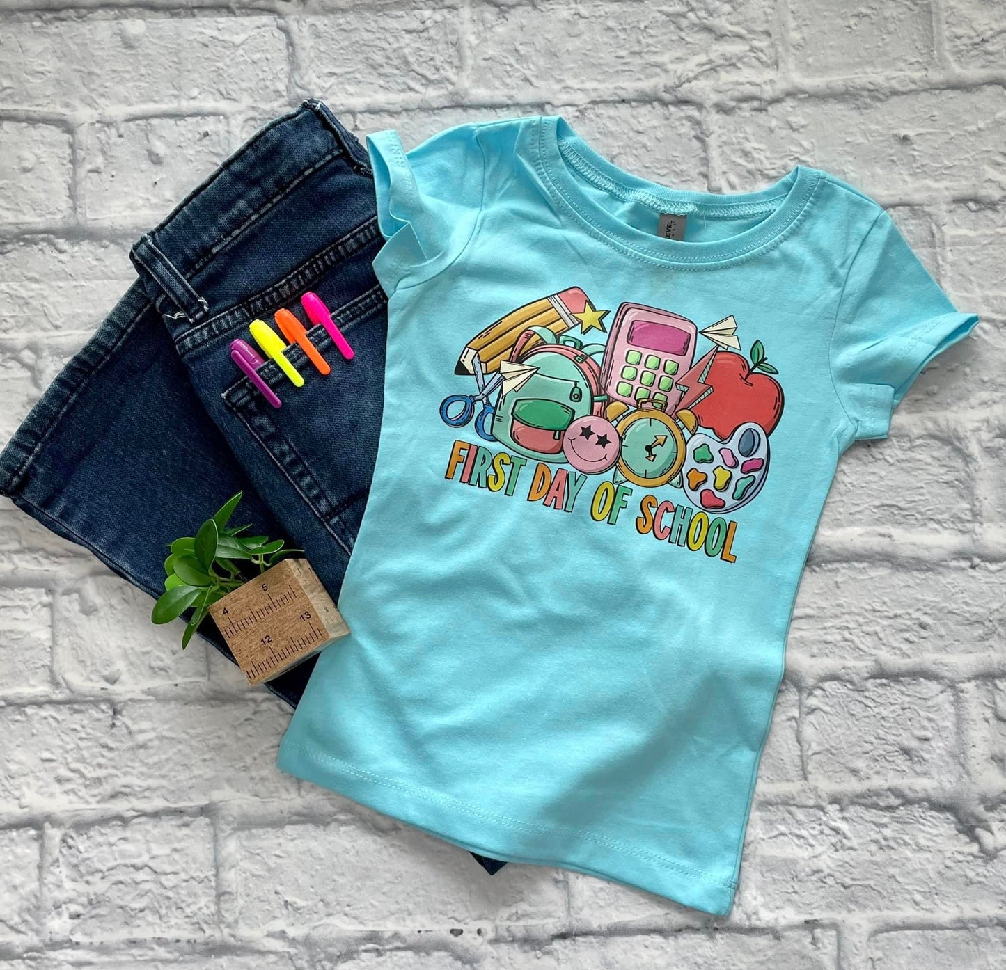 FIRST DAY OF SCHOOL - DTF TRANSFER