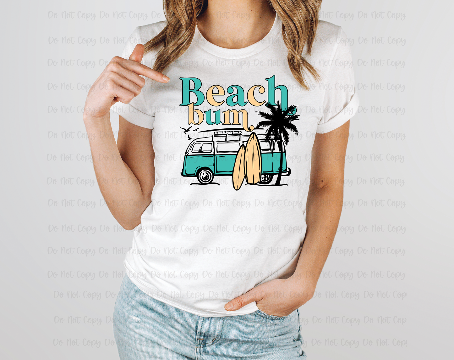 BEACH BUM - DTF TRANSFER