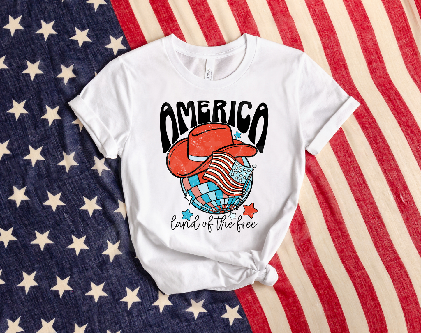 AMERICA LAND OF THE FREE - DTF TRANSFER