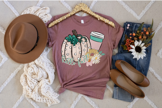 HELLO FALL - DTF TRANSFER