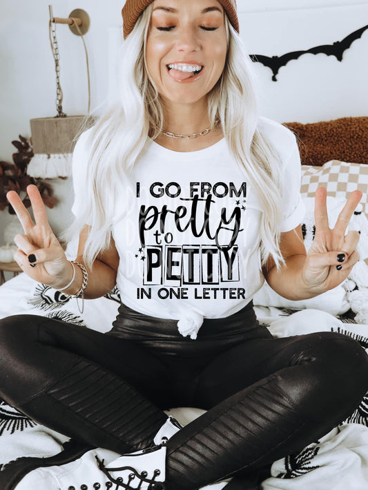 PRETTY TO PETTY *OLLIE & CO. EXCLUSIVE* - DTF TRANSFER