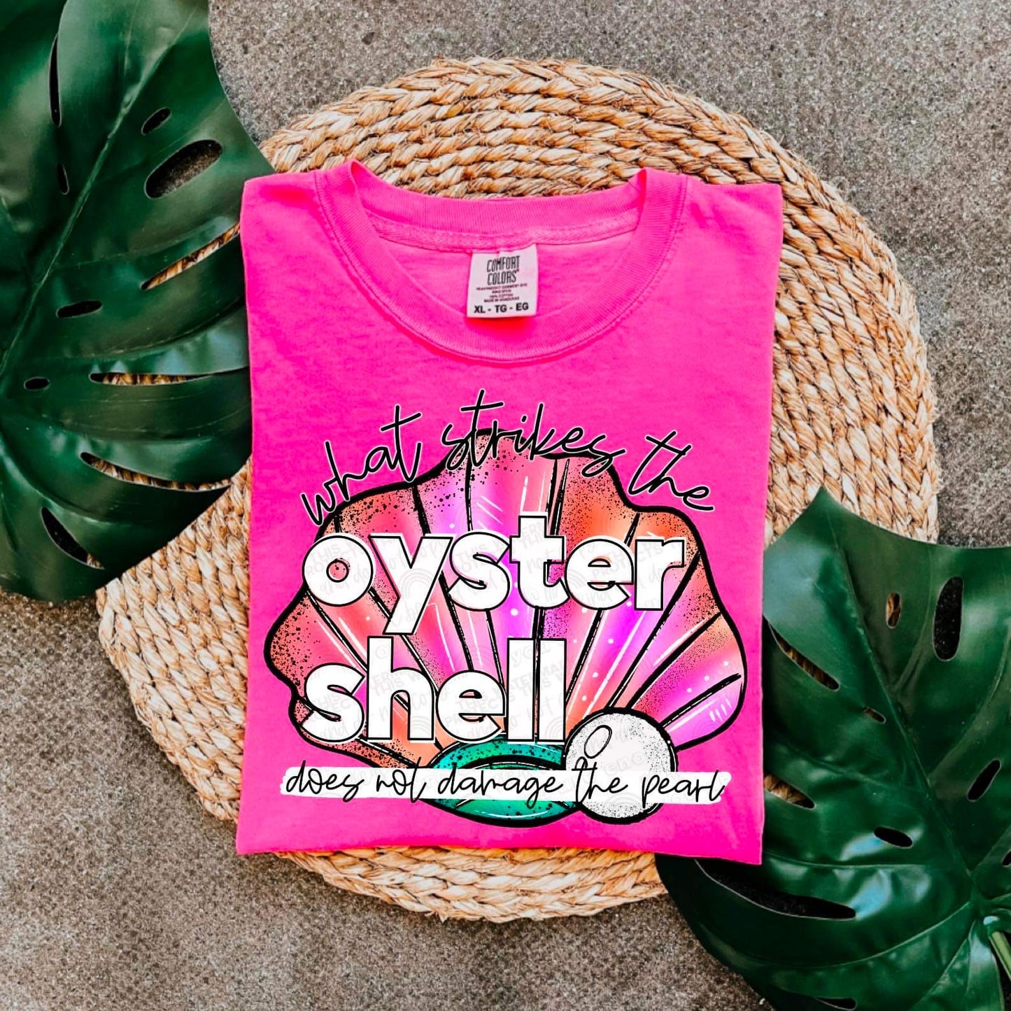 OYSTER SHELL - *OLLIE & CO. EXCLUSIVE* - DTF TRANSFER