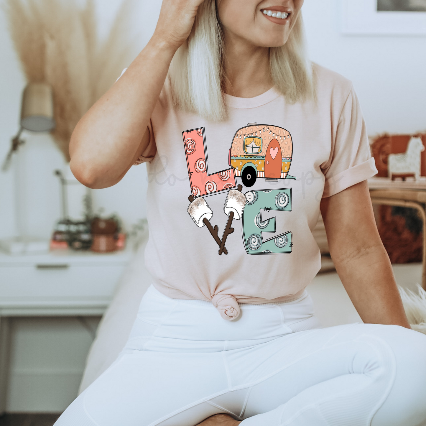 LOVE CAMPING - DTF TRANSFER