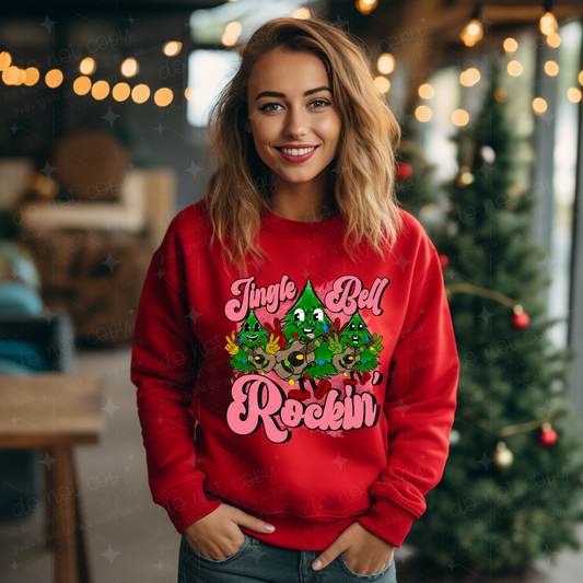 JINGLE BELL ROCKIN' - DTF TRANSFER