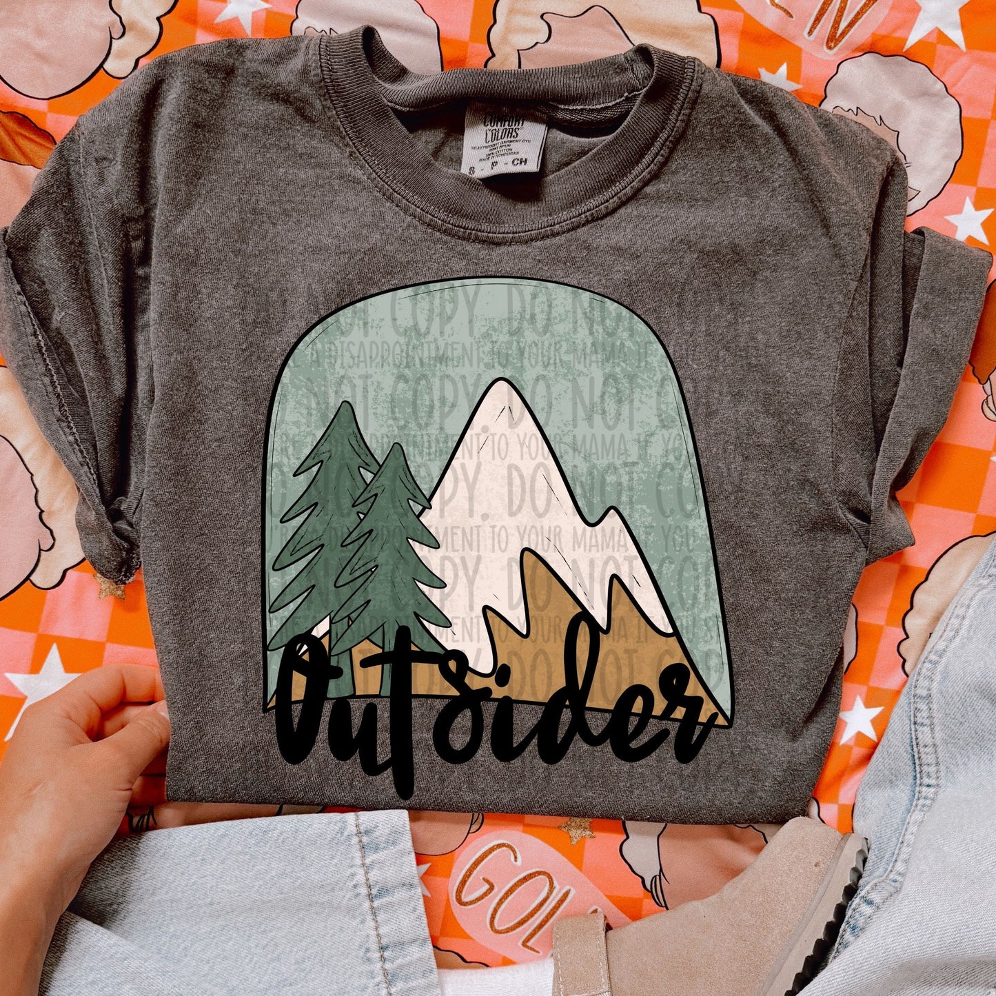 OUTSIDER- COMPLETED TEE