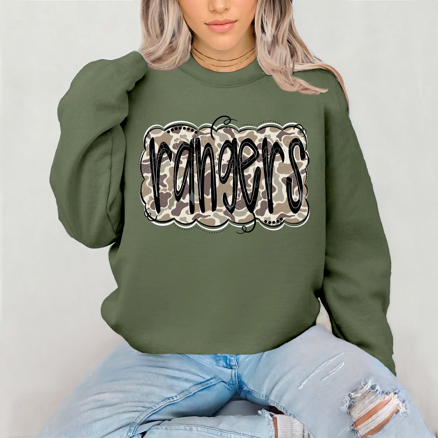 CAMO MASCOT - DTF TRANSFER