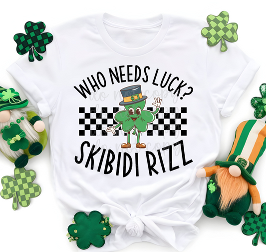 SKIBIDI RIZZ - DTF TRANSFER