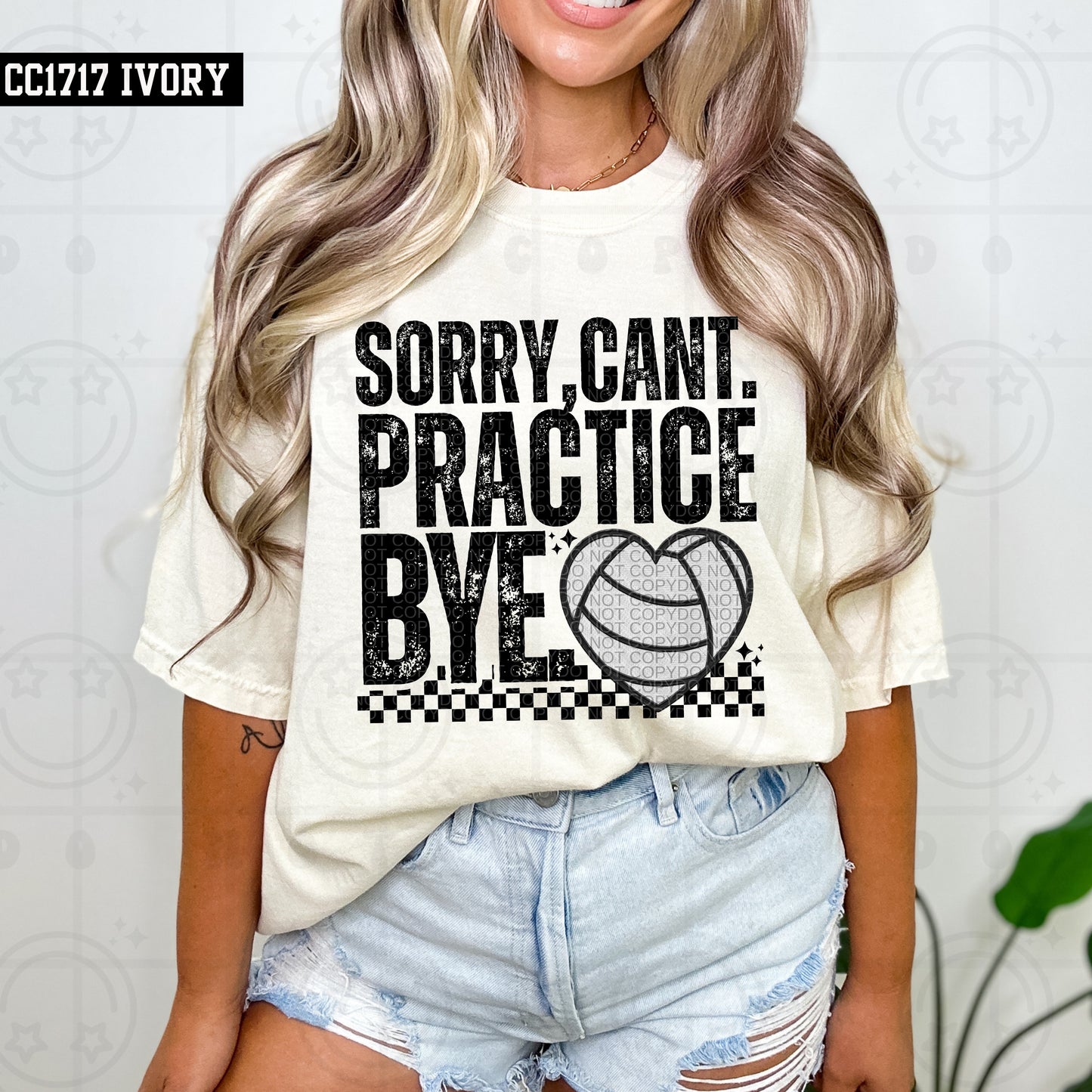 SORRY CAN'T PRACTICE BYE - DTF TRANSFER