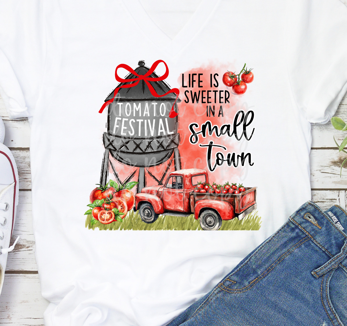 TOMATO FESTIVAL - DTF TRANSFER