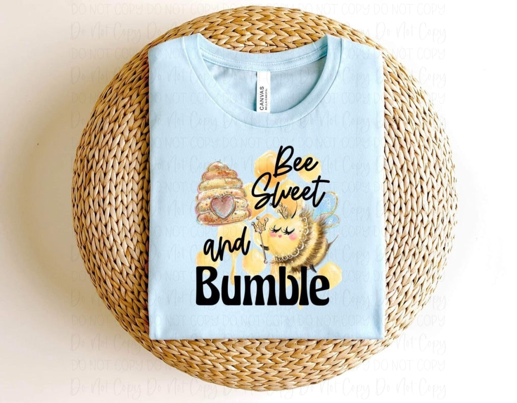 Bee Sweet And Bumble- Dtf Transfer