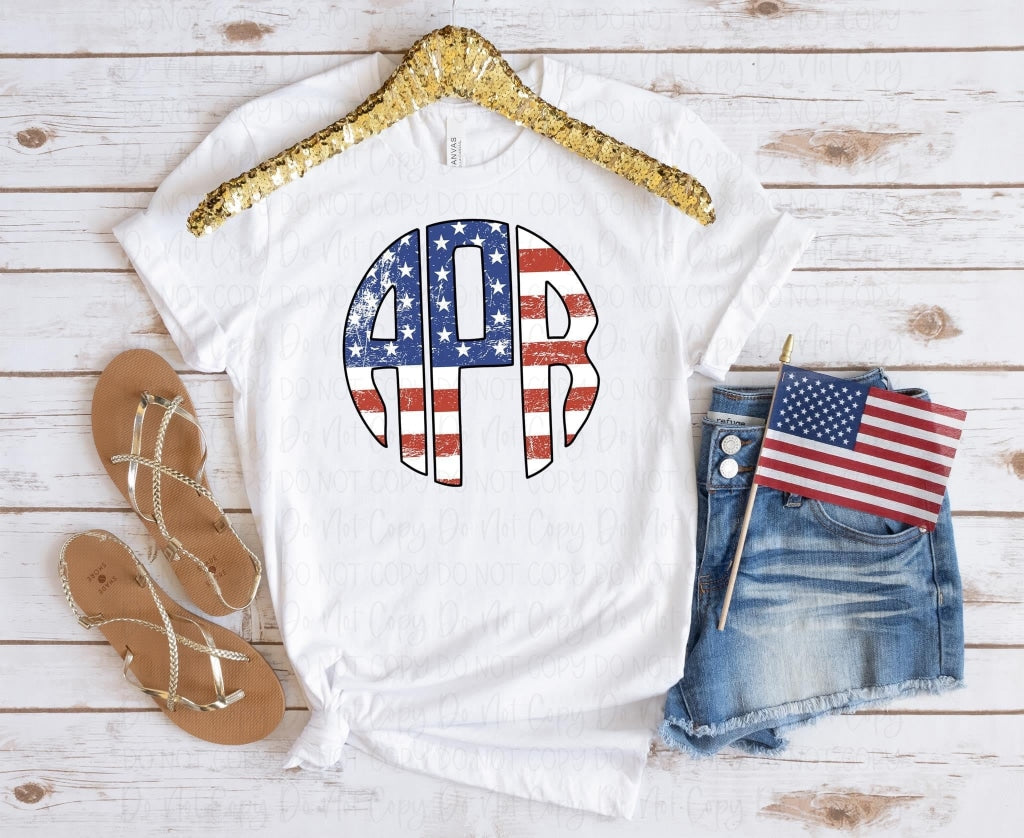 Flag Monogram
