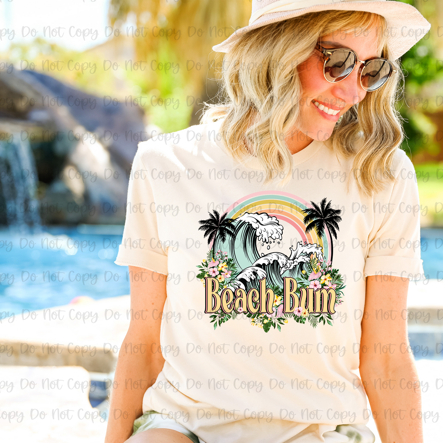 BEACH BUM - DTF TRANSFER