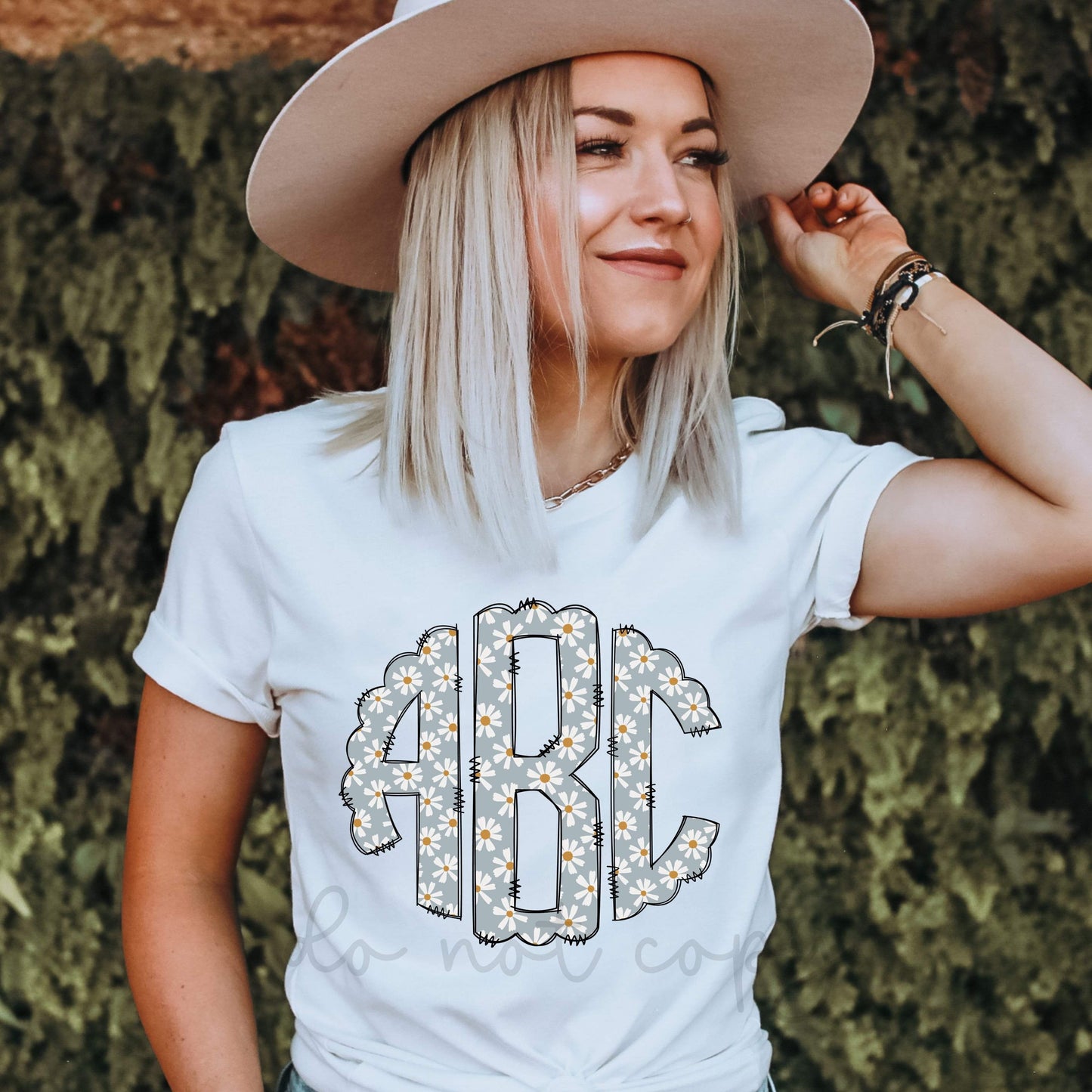 DAISY MONOGRAM - CUSTOM TRANSFER