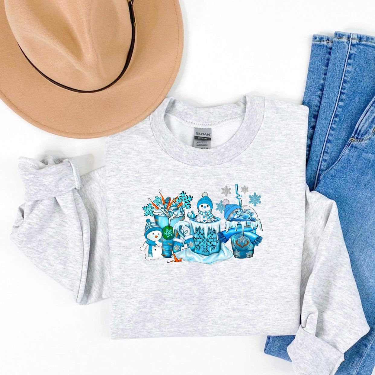 SNOWMAN COFFEE - DTF TRANSFER