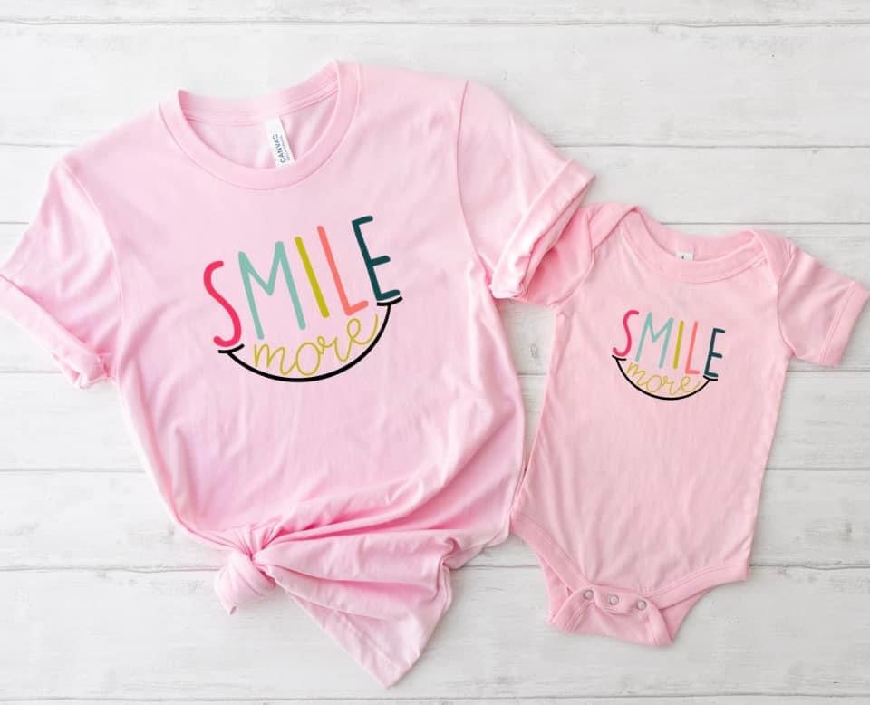 SMILE MORE - DTF TRANSFER