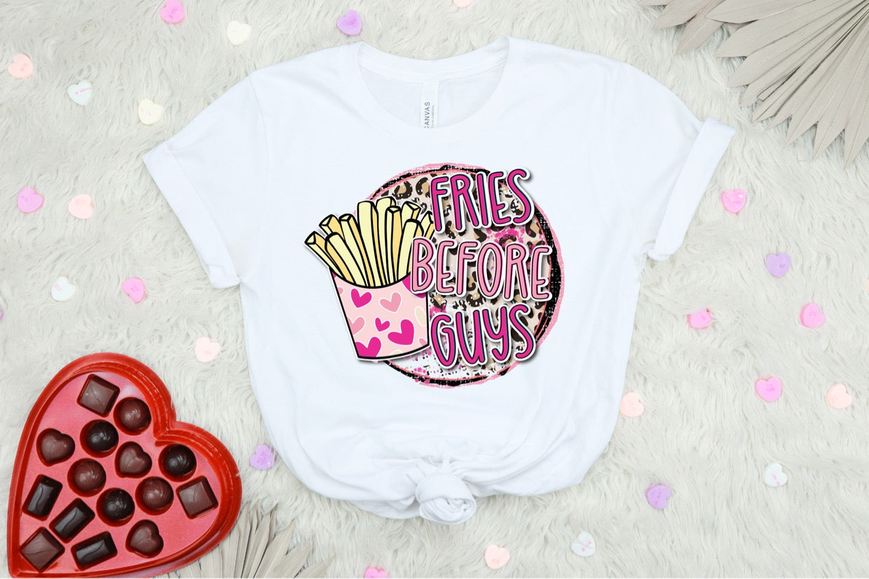 FRIES BEFORE GUYS - DTF TRANSFER