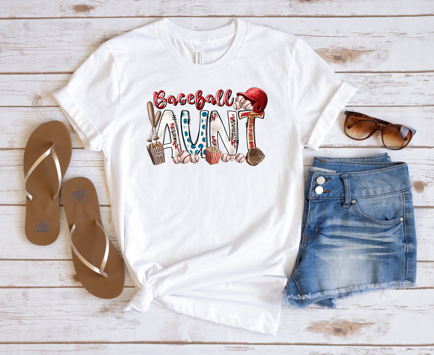 BASEBALL AUNT - DTF TRANSFER