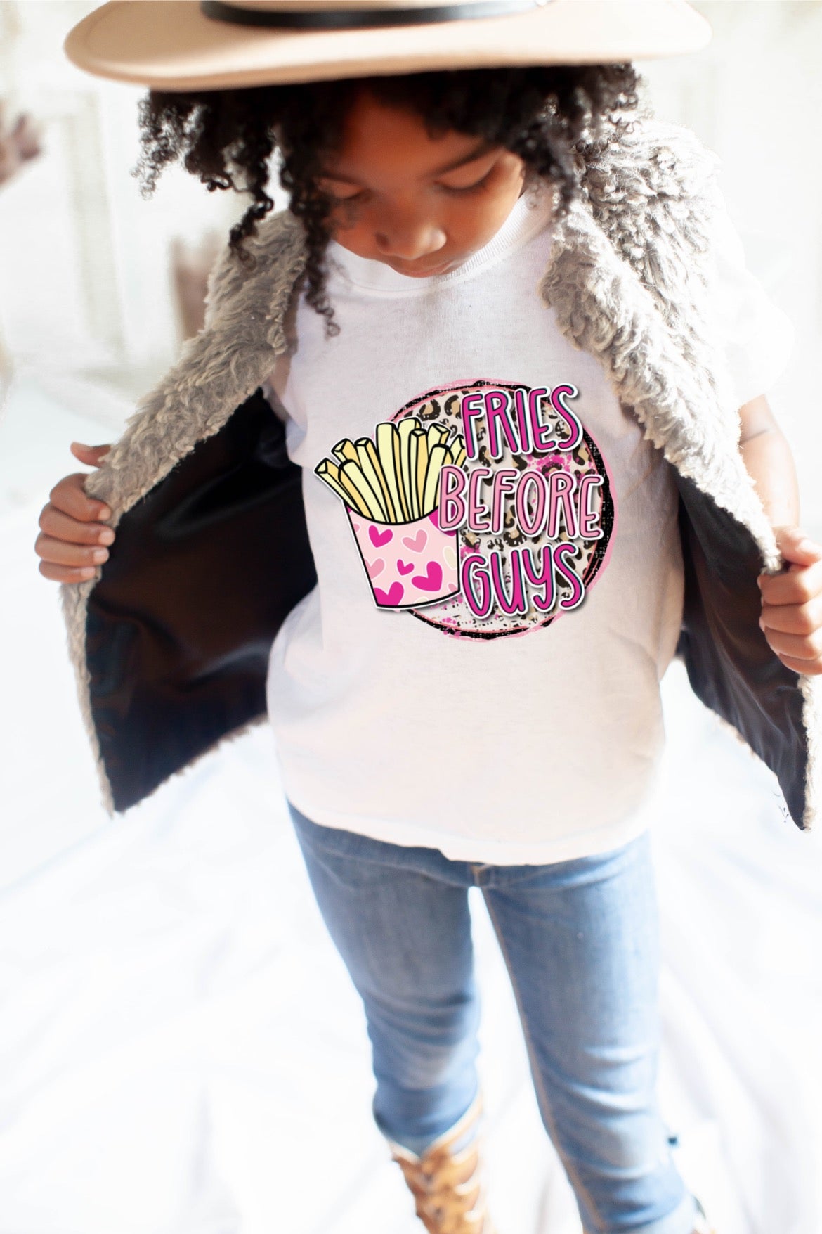 FRIES BEFORE GUYS - DTF TRANSFER