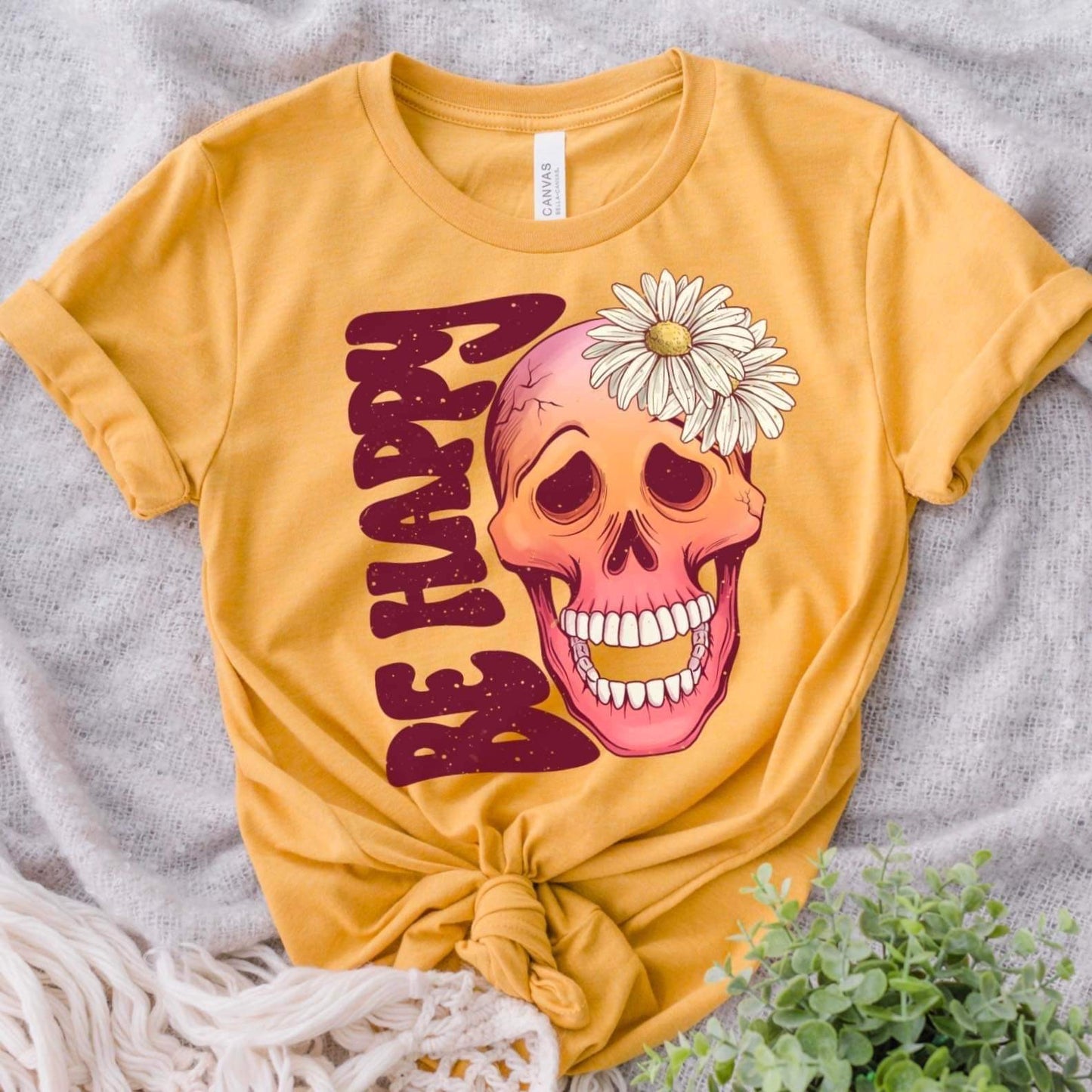 BE HAPPY - DTF TRANSFER