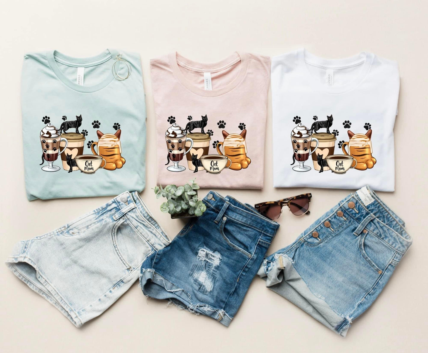 CAT MOM LATTES - DTF TRANSFER