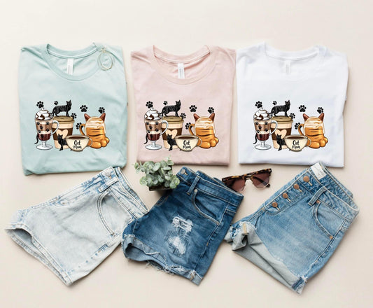 CAT MOM LATTES - DTF TRANSFER