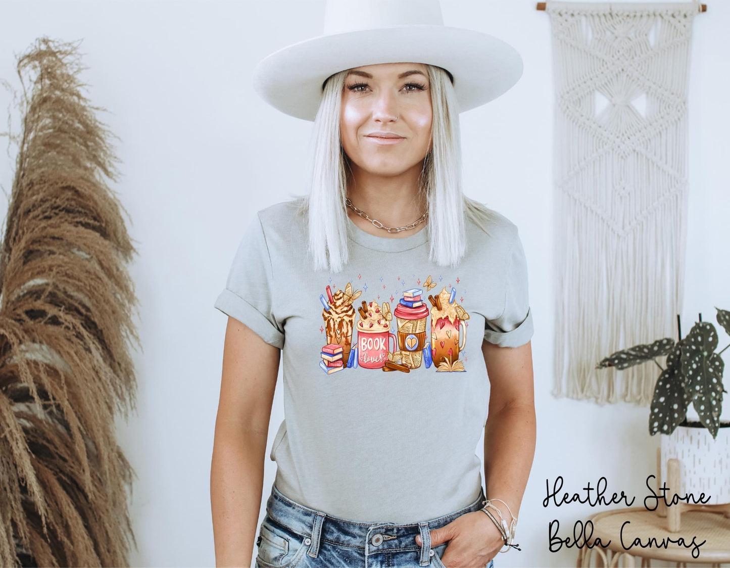 BOOK LOVER COFFEE - DTF TRANSFER