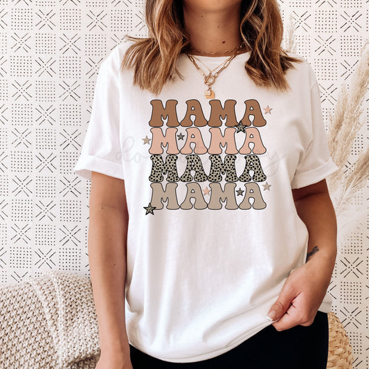 WESTERN MAMA STACKED - DTF TRANSFER