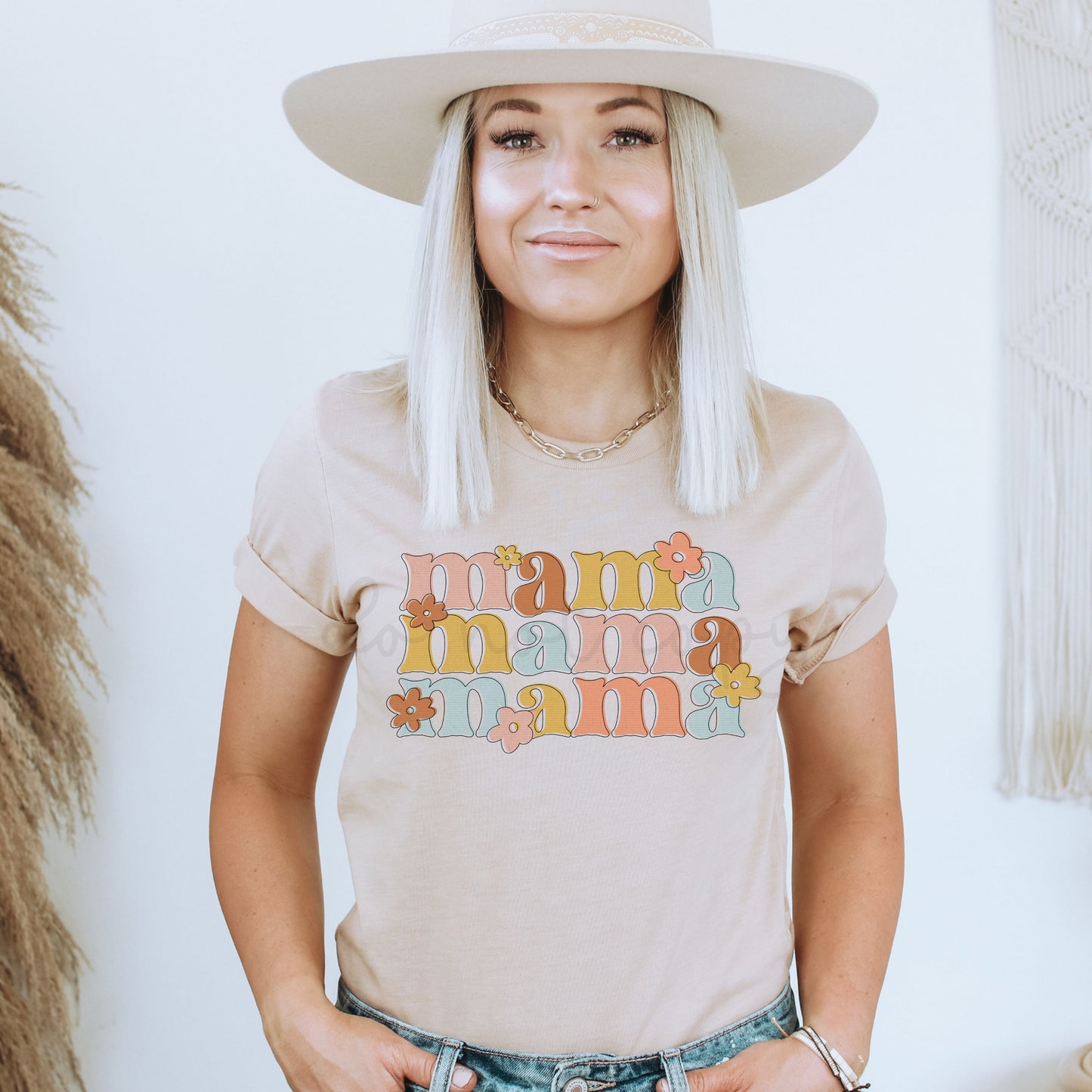 PASTEL MAMA STACKED - DTF TRANSFER