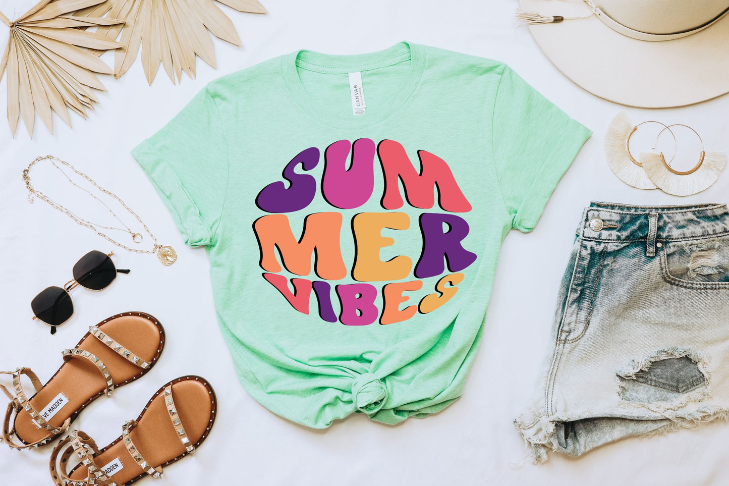 GROOVY SUMMER VIBES - DTF TRANSFER