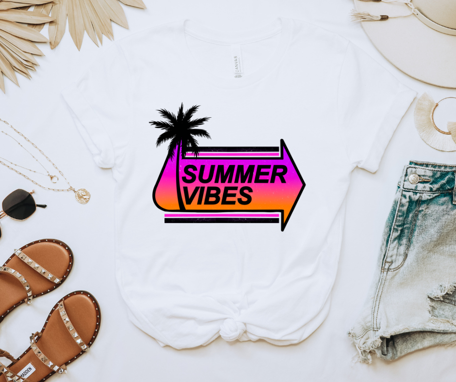 SUMMER VIBES - DTF TRANSFER