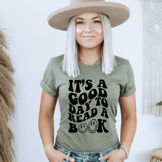 IT'S A GOOD DAY TO READ A BOOK - DTF TRANSFER