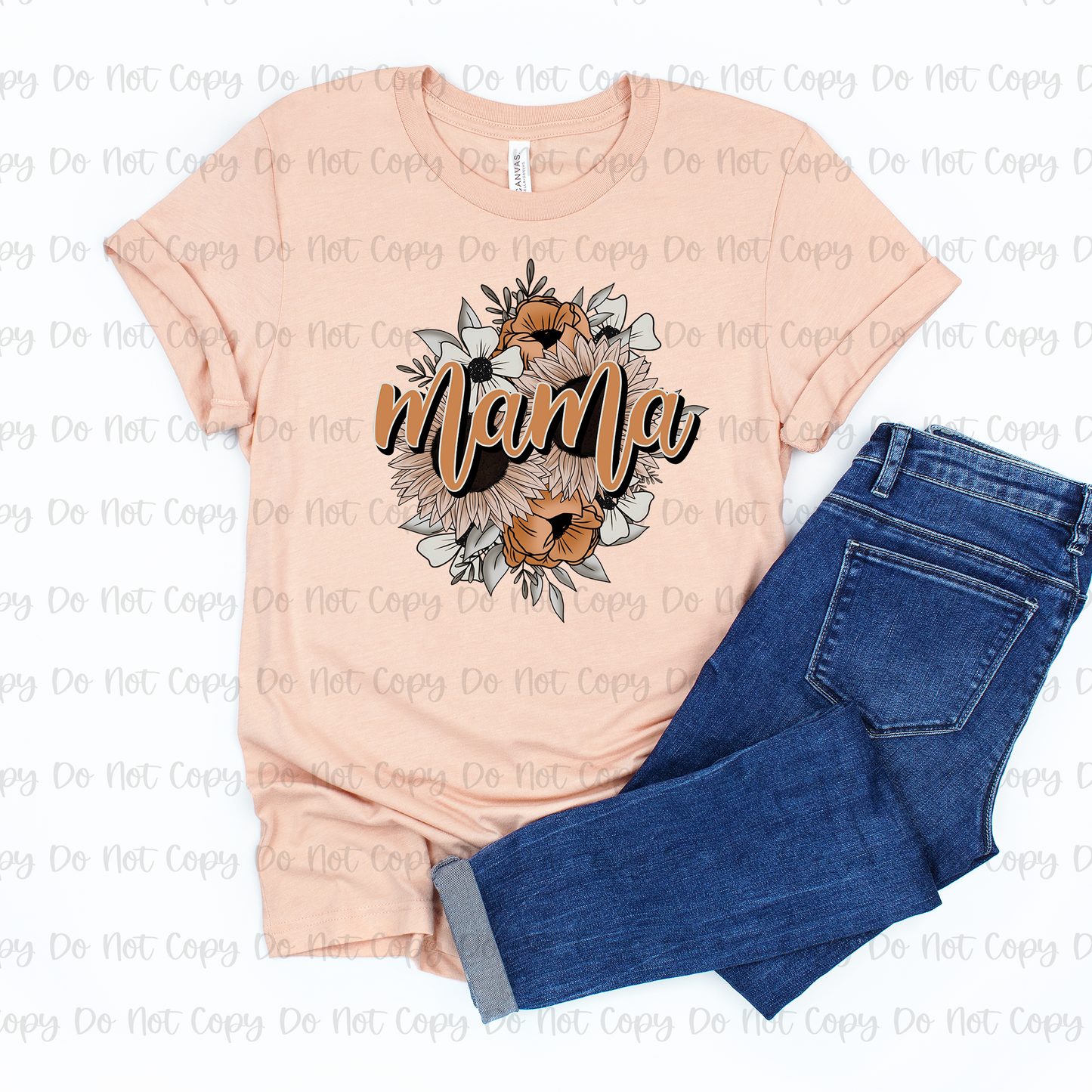 FLORAL MAMA - DTF TRANSFER