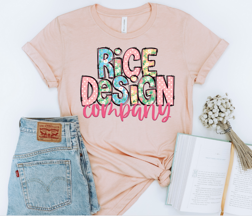 SPRING FLOWERS - BUSINESS NAMES - CUSTOM TRANSFER