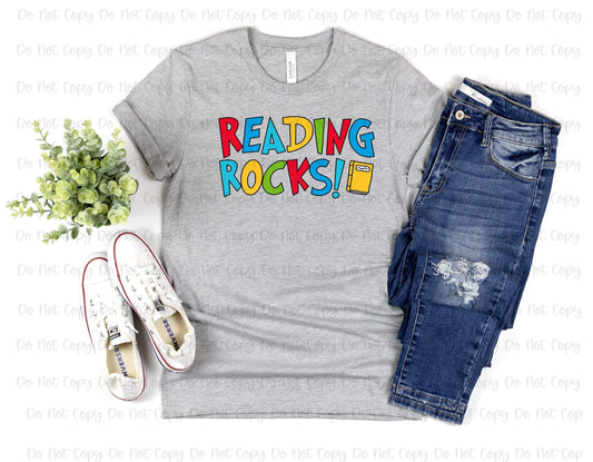 READING ROCKS - DTF TRANSFER