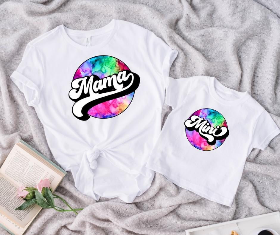 WATERCOLOR MAMA - DTF TRANSFER