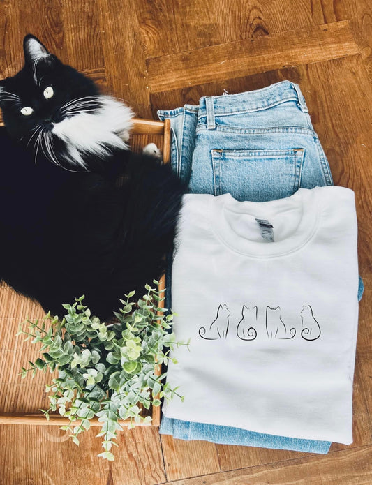 CAT SILHOUETTE GROUP - DTF TRANSFER