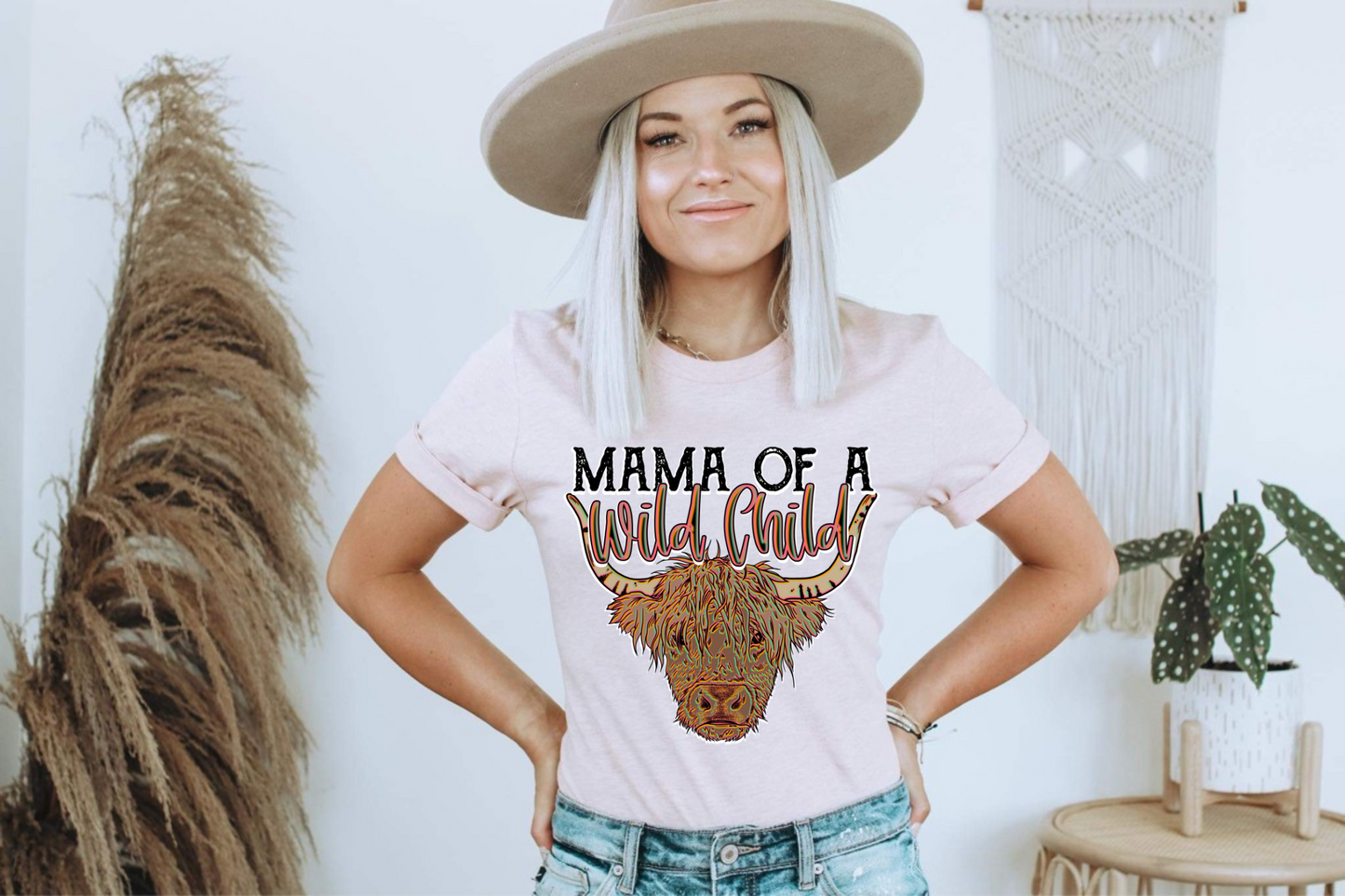 MAMA OF A WILD CHILD - DTF TRANSFER