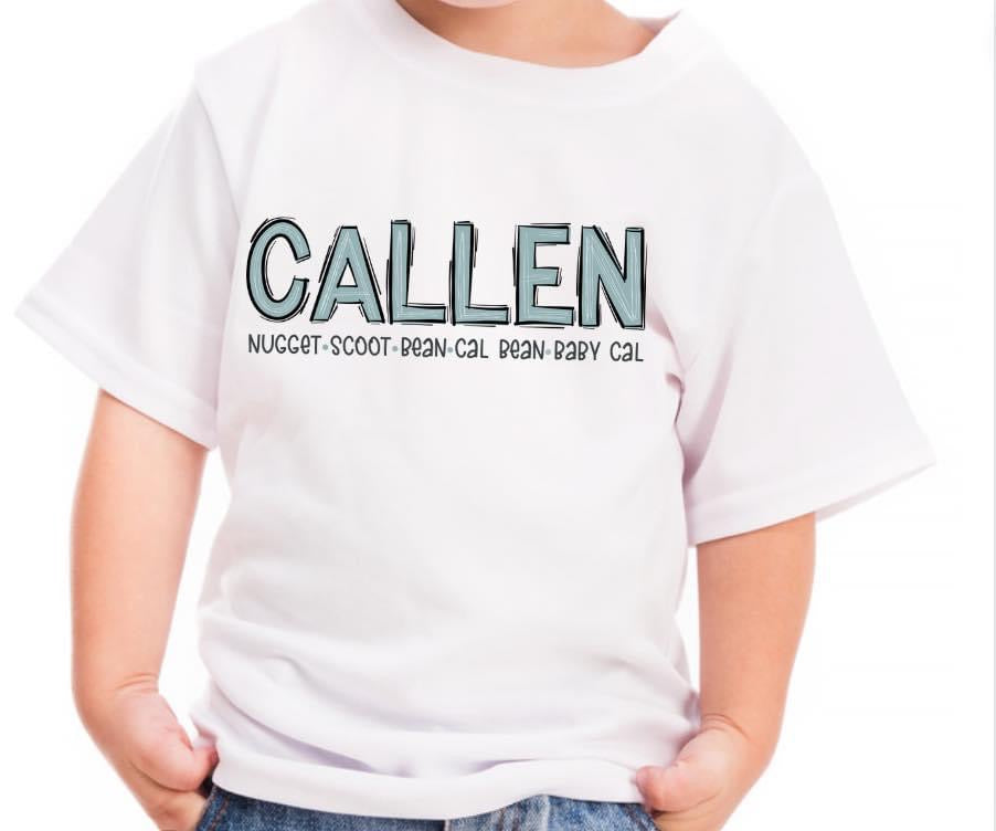 NAME & NICKNAMES - CUSTOM TRANSFER