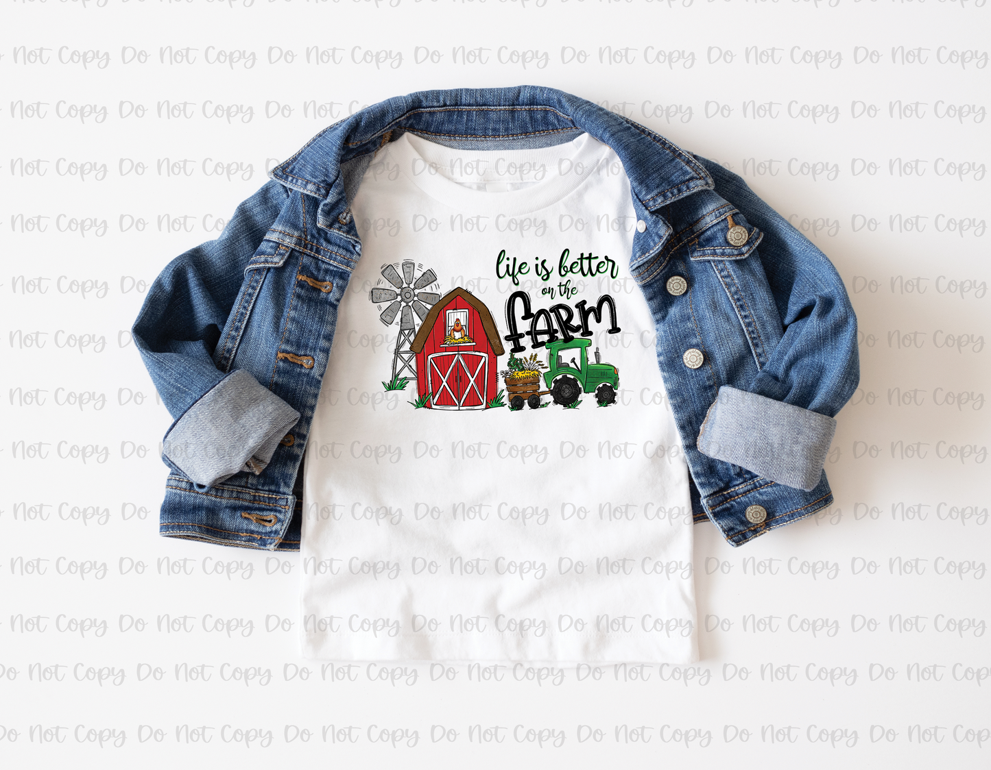 LIFE IS BETTER ON THE FARM - DTF TRANSFER