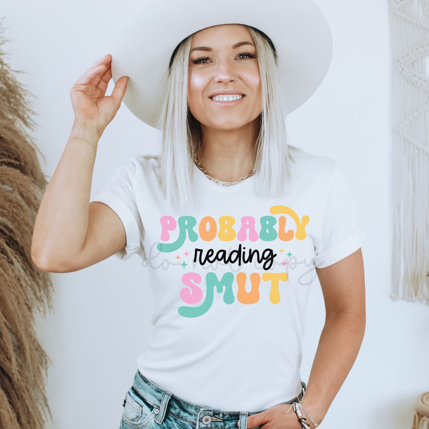 PROBABLY READING SMUT - DTF TRANSFER