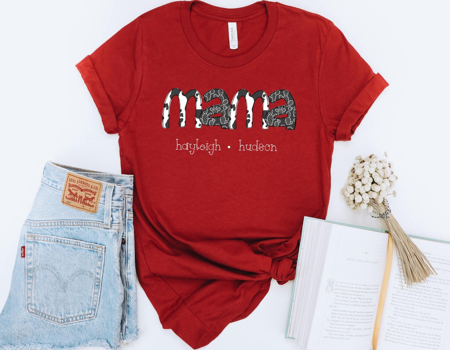 COWPRINT NAMES - CUSTOM TRANSFER