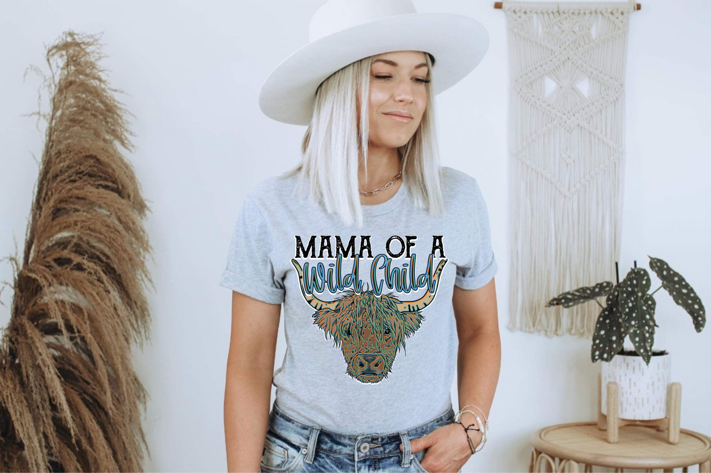 MAMA OF A WILD CHILD - DTF TRANSFER