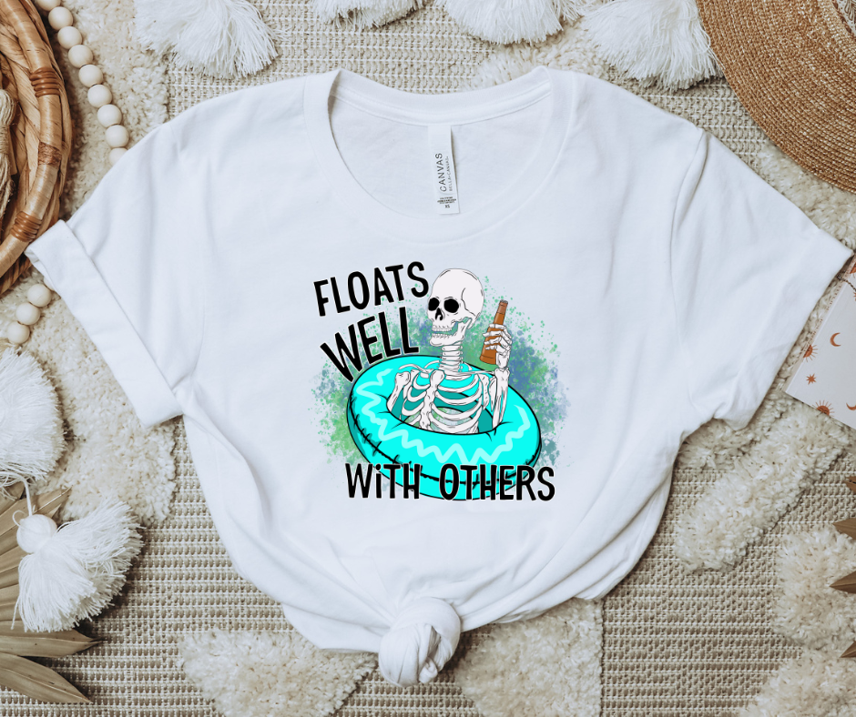 FLOATS WELL WITH OTHERS - DTF TRANSFER