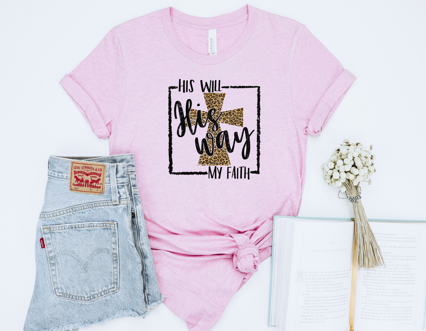 HIS WILL HIS WAY - DTF TRANSFER